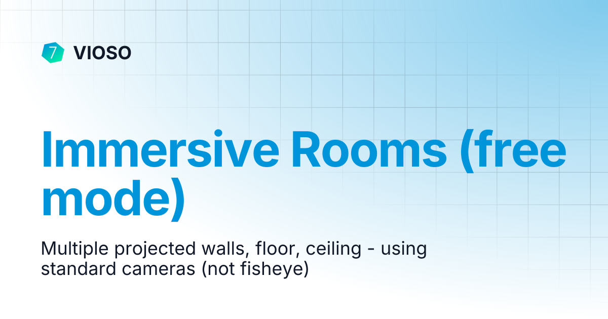 Immersive Rooms (free mode) VIOSO